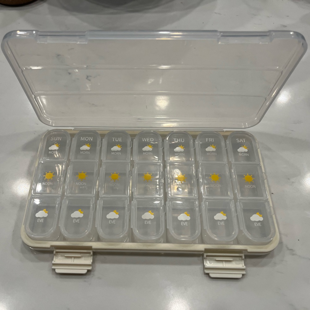 Weekly Pill Organizer